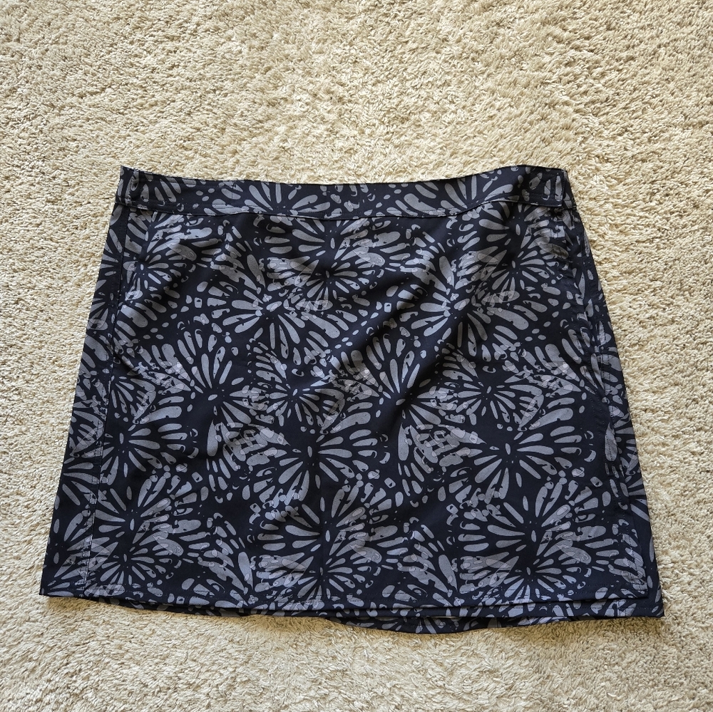 Rip Skirt Mini Skirt Womens XXL Gray